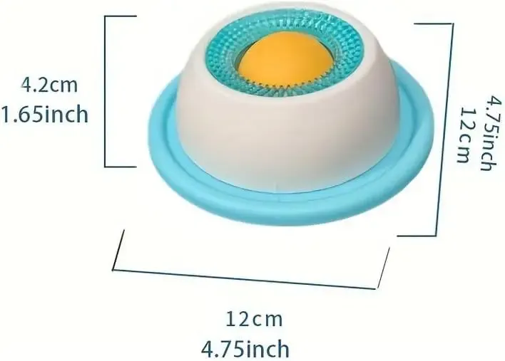 Gant de toilettage en silicone, vue détaillée