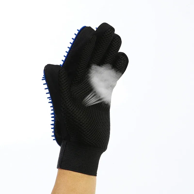 Gant de toilettage pour animaux de compagnie, vue d'ensemble
