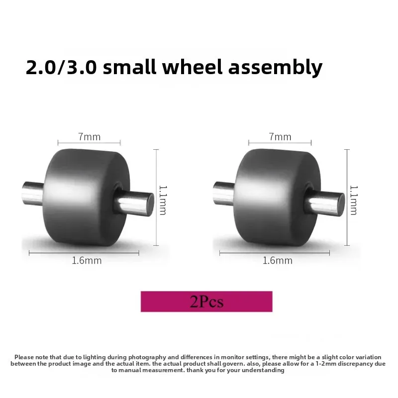 Roues de remplacement pour autolaveuse, en situation