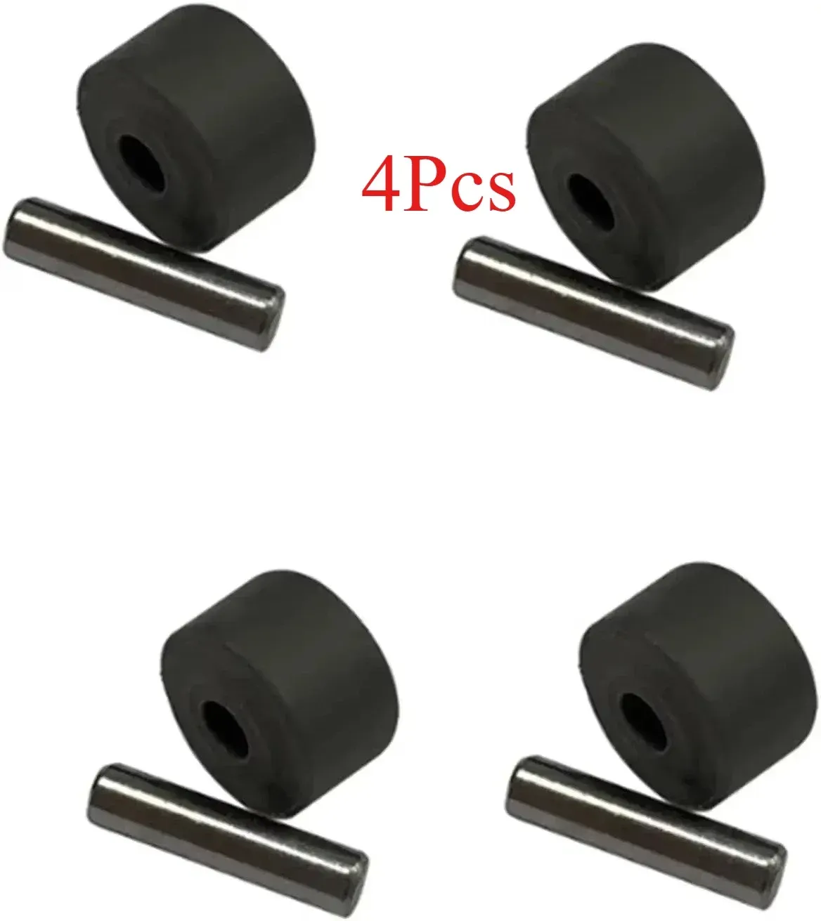 Roues de remplacement pour machine à récurer les sols Xiaomi Dreame H12/H13/H20/M13S, têtes motorisées à petit axe, lot de 2 ou 4 pièces 8