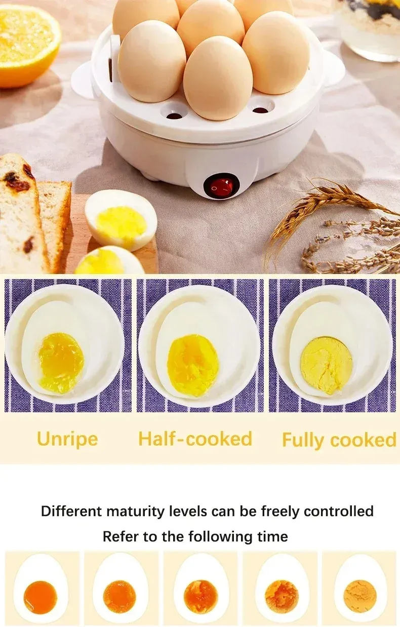 Cuiseur à œufs électrique, détails pratiques