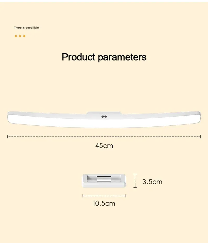 Lampe de bureau magnétique, présentation de l'affichage