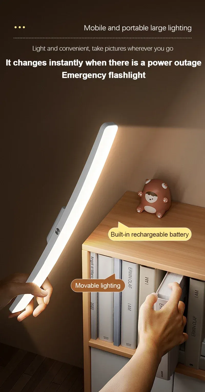Lampe de bureau magnétique, esthétique