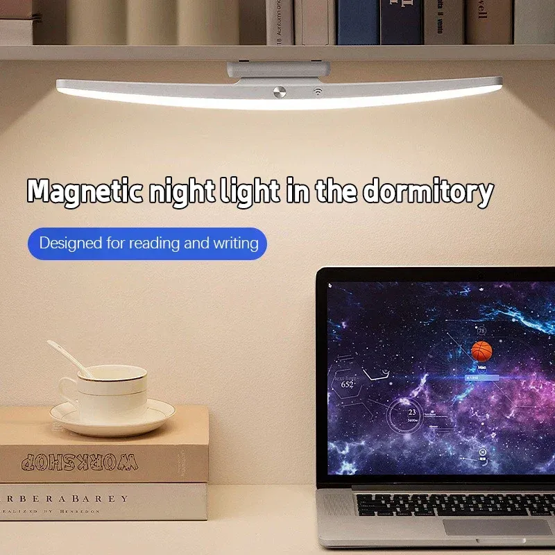 Lampe de bureau magnétique sans fil, vue principale