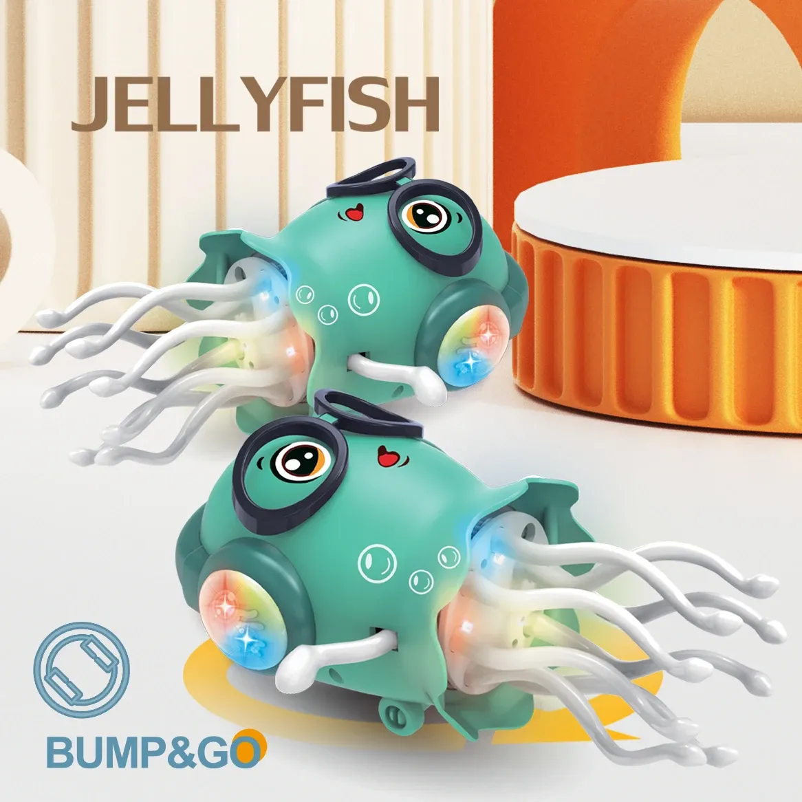Poulpe dansant électronique interactif pour enfants