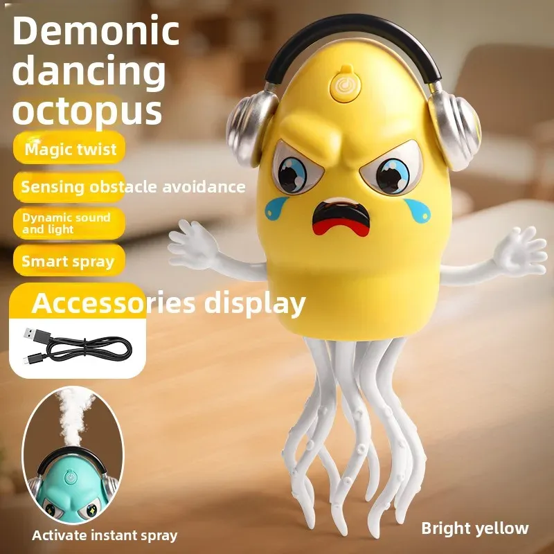 Poulpe dansant électronique interactif pour enfants 7
