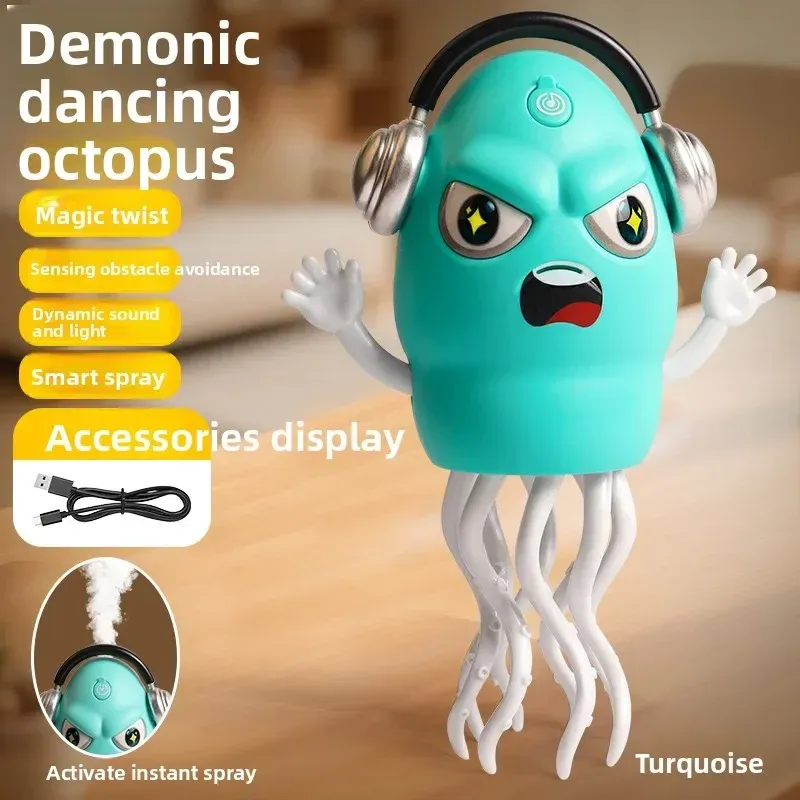 Poulpe dansant électronique interactif pour enfants 8