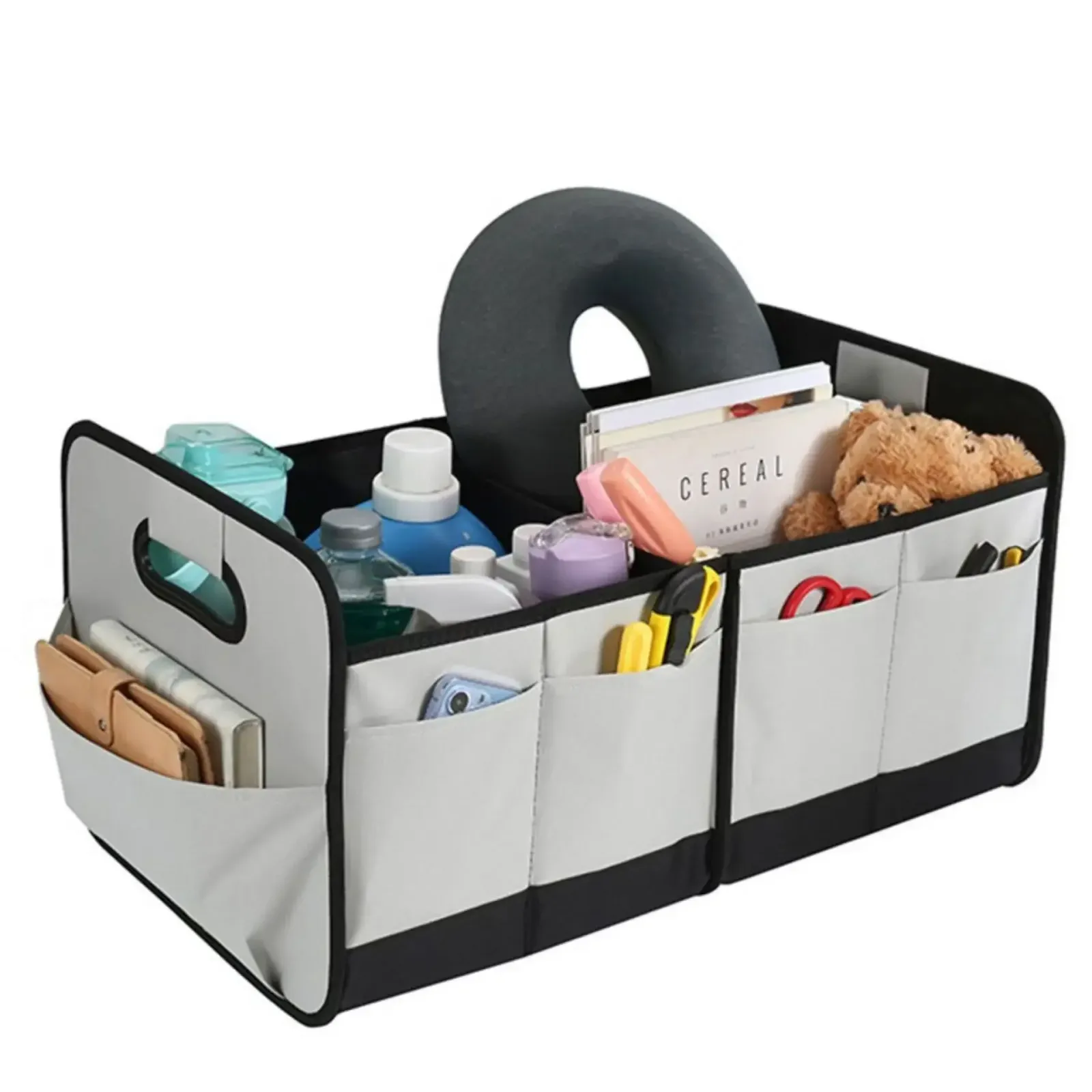 Boîte de rangement pour coffre, mise en situation