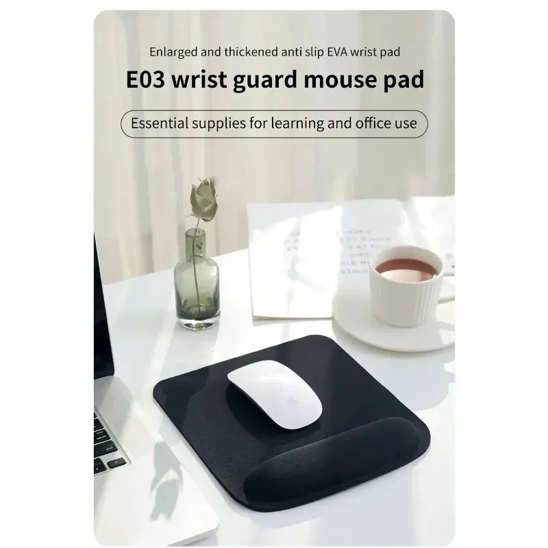 Tapis de souris ergonomique avec repose-poignet, vue d'ensemble