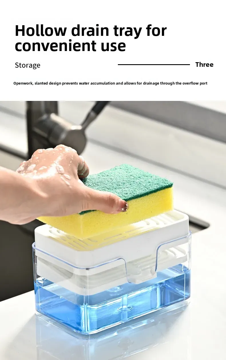Distributeur de savon automatique, mise en valeur de l'usage
