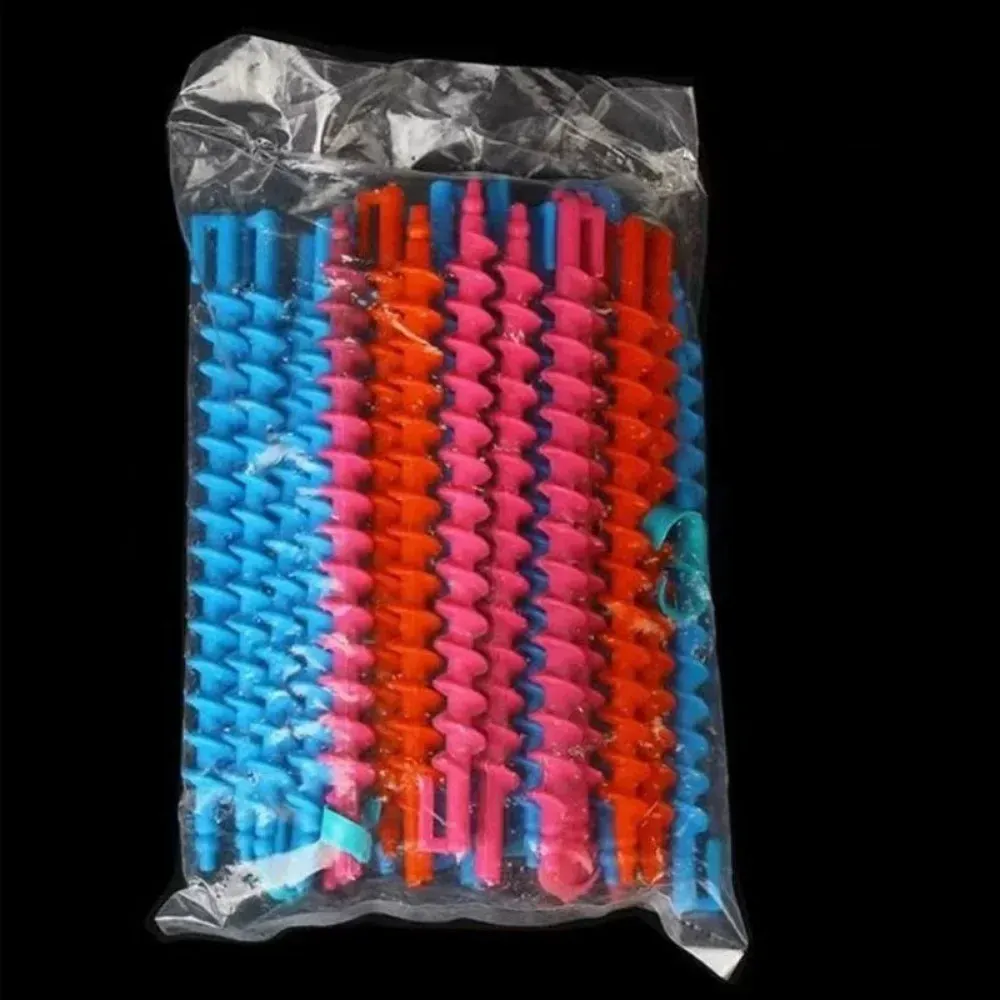Ensemble de bigoudis en spirale pour boucles sans chaleur