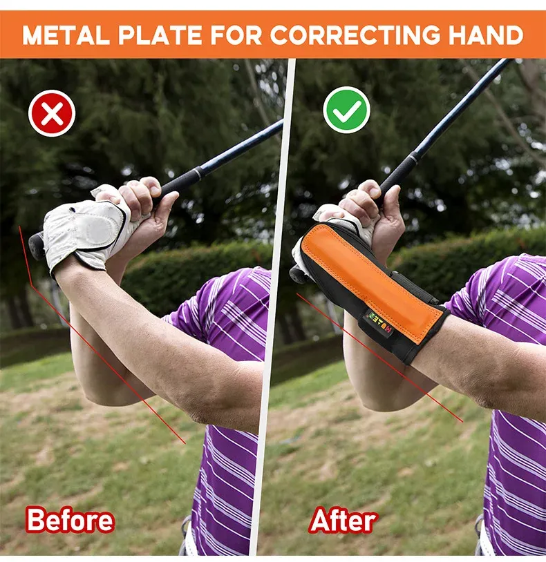 Attelle de poignet PGM pour une posture de swing optimale