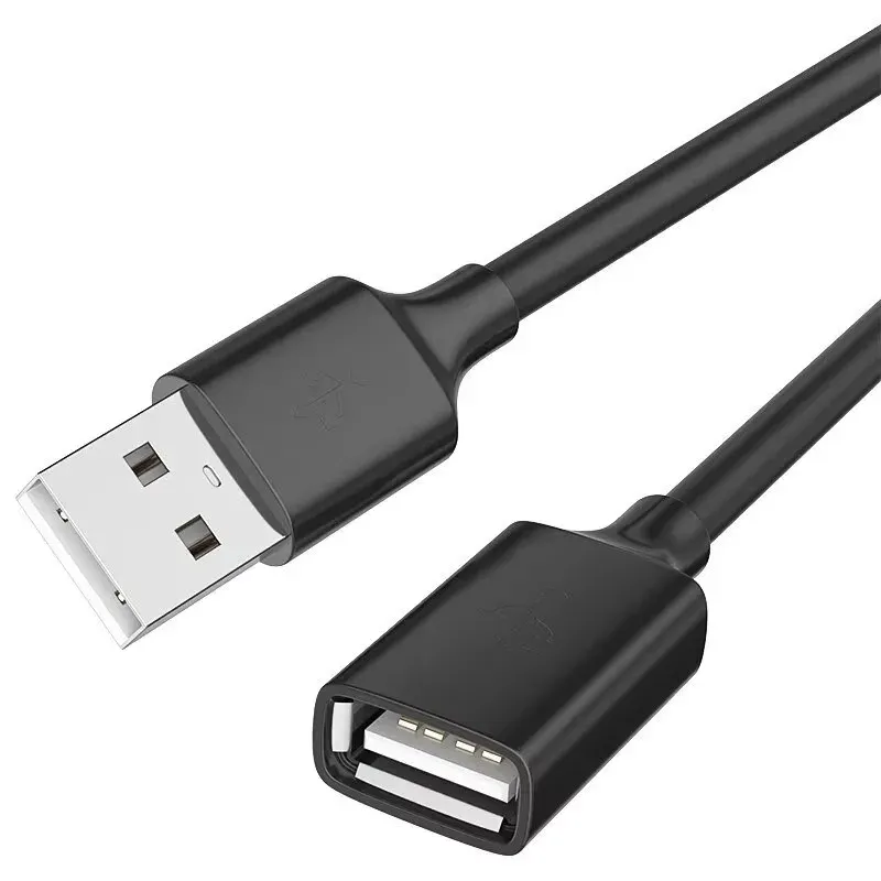 Câble d'extension USB 0,5 / 1 / 2 / 3 / 5 m, câble de données 3.0 pour ordinateur portable, téléviseur et SSD, mâle vers femelle, connecteur pour imprimante et caméra d'ordinateur 6