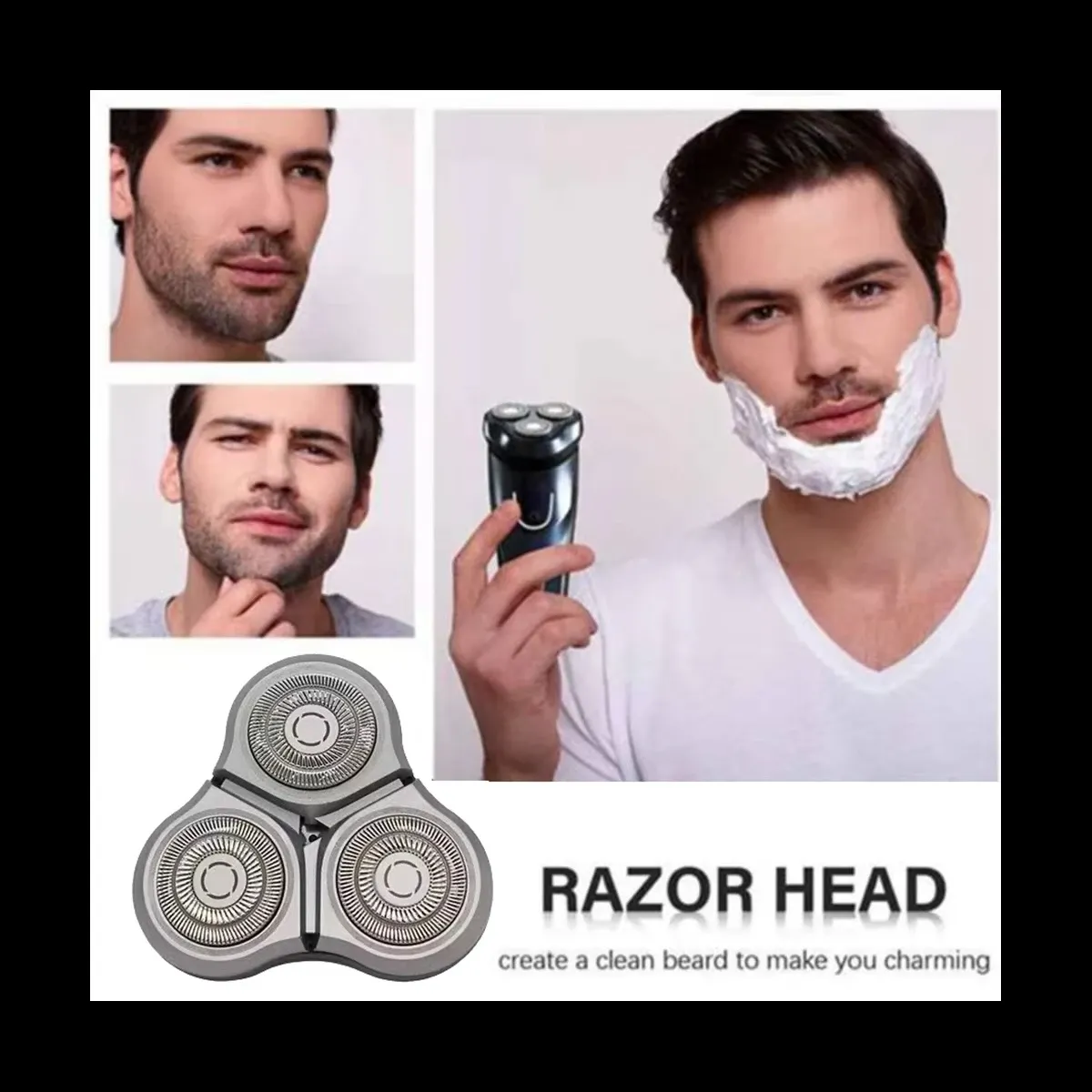 Tête de rasoir de remplacement Xiaomi Mijia détail des lames