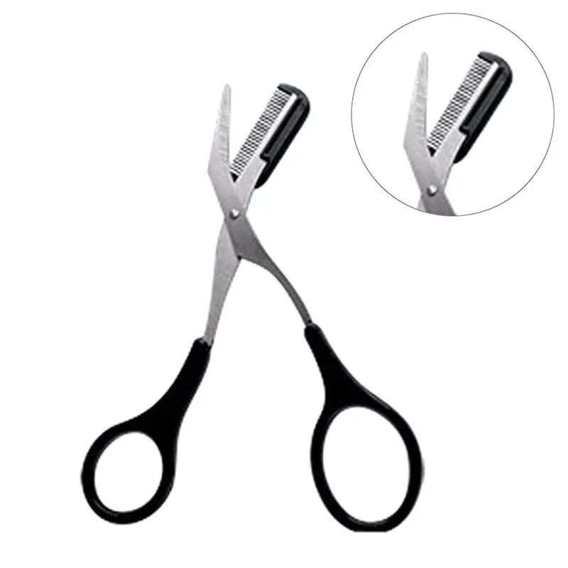 Ciseaux tondeuse à sourcils avec peigne, vue principale