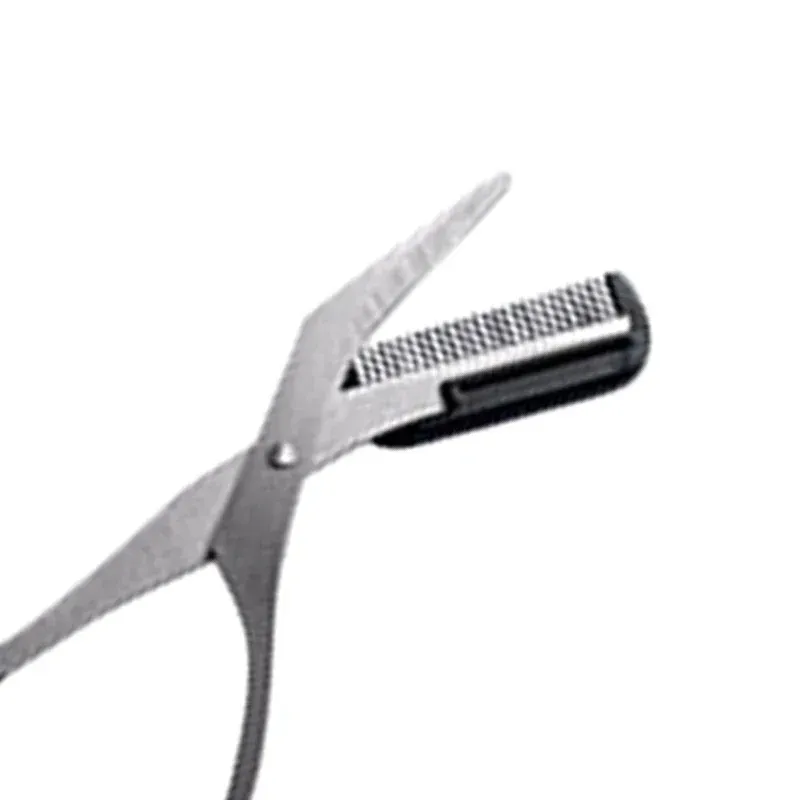 Ciseaux tondeuse à sourcils, détail des lames