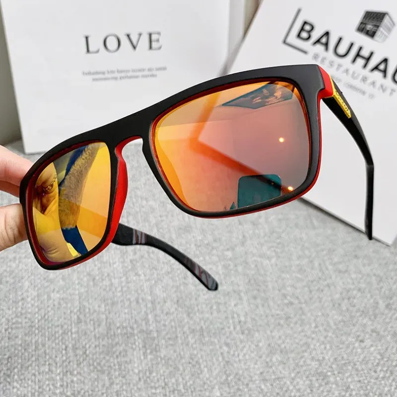 Lunettes de soleil polarisées pour hommes, à couleur changeante, idéales pour le cyclisme sur route et le VTT 4