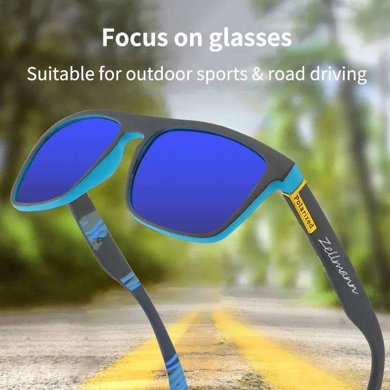 Lunettes de soleil polarisées en situation d'utilisation