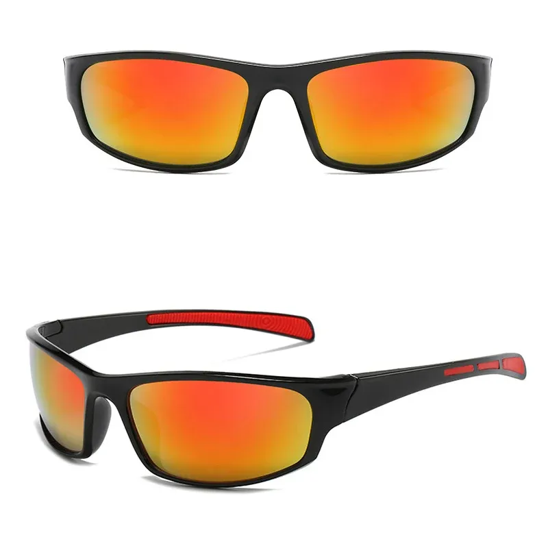 Lunettes de soleil polarisées pour hommes, à couleur changeante, idéales pour le cyclisme sur route et le VTT 7