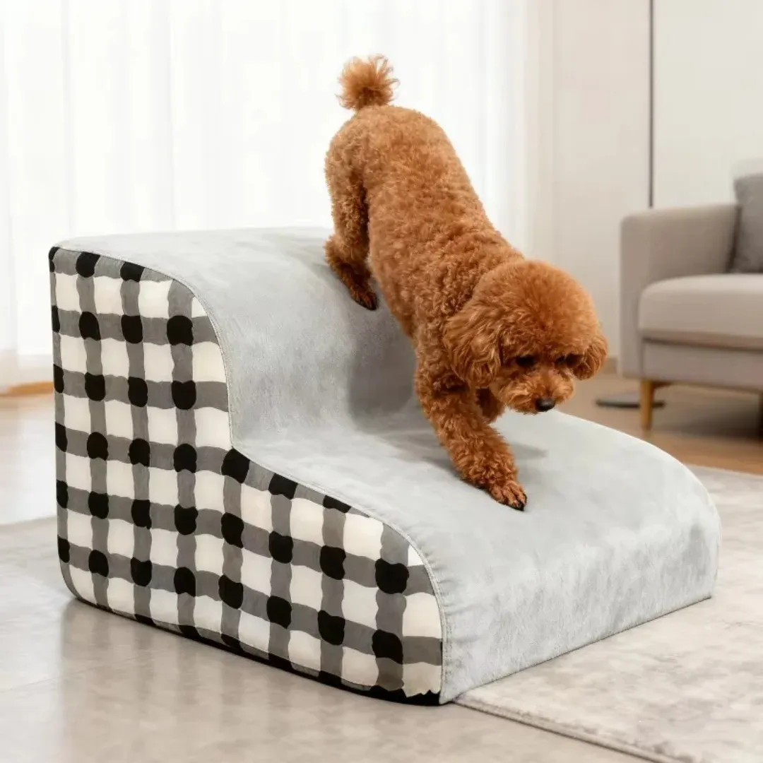 Escalier pour animaux de compagnie, finitions