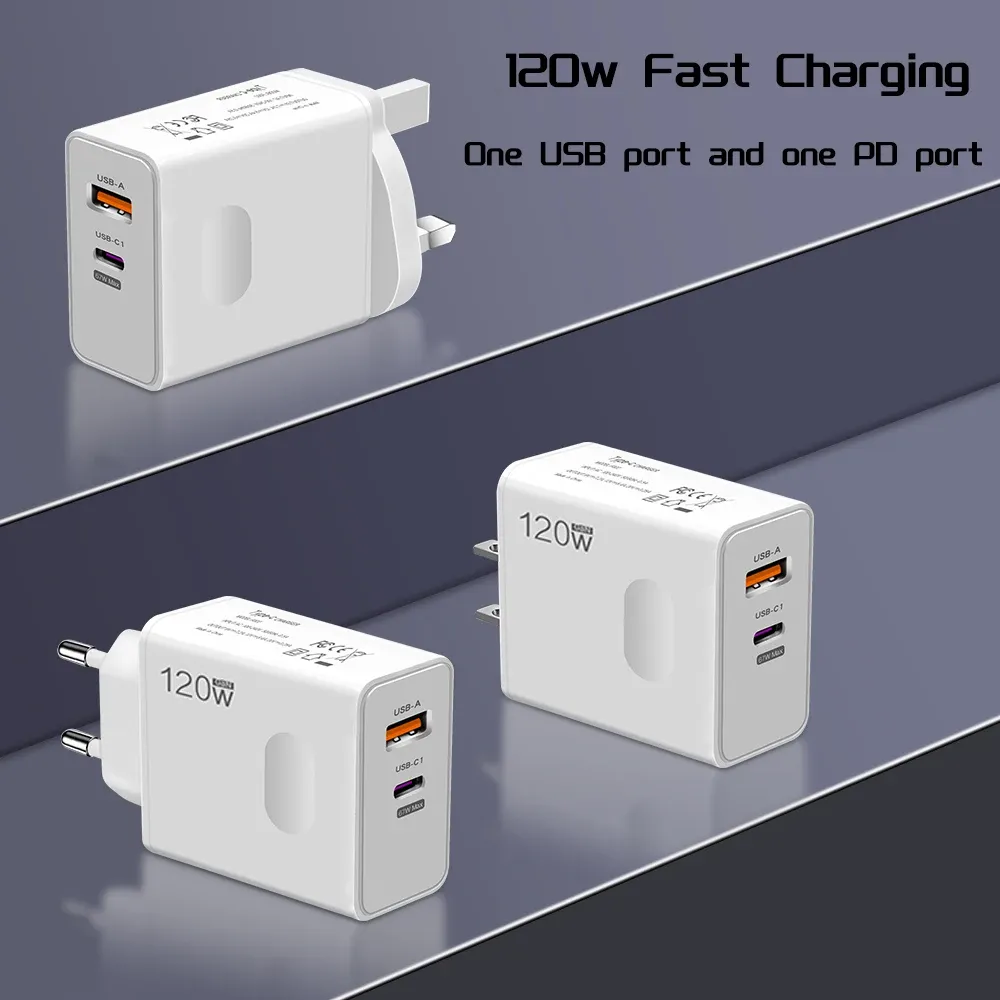 Chargeur rapide USB-C PD 3.0 avec câble de charge rapide 2