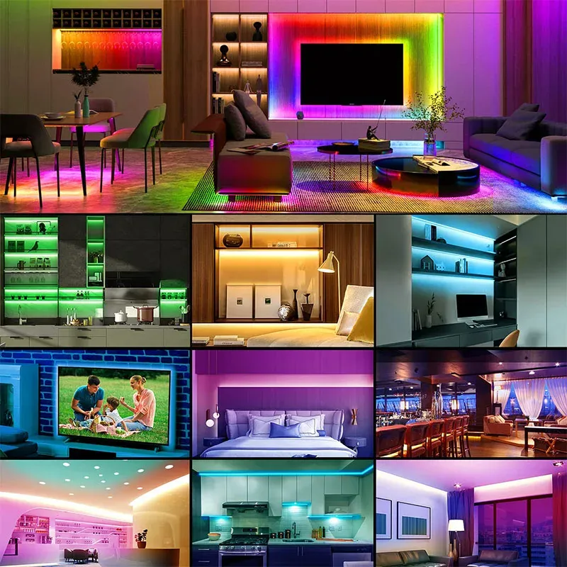 Ruban LED RGB USB Bluetooth 5050 contrôleur
