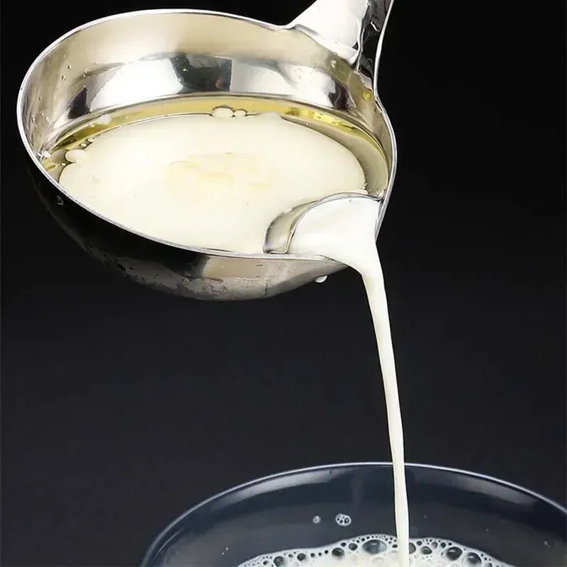 Écumoire à soupe en acier inoxydable, séparateur de graisse 3