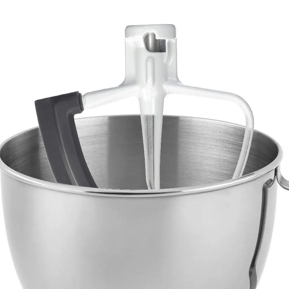 Racloir à bord flexible KitchenAid KFE5T pour bol de 4,5 à 5 pintes, batteur sur socle à tête inclinable 5
