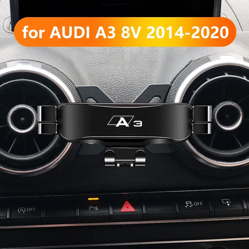 Support de téléphone pour Audi A3 S3 8V vue d'ensemble