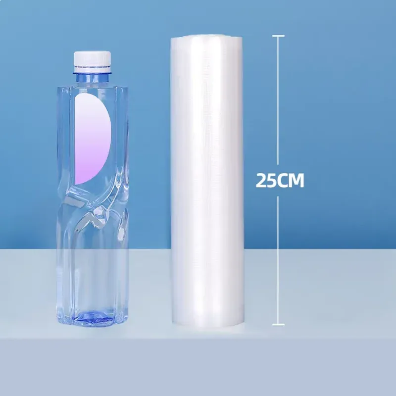 Rouleau de sacs sous vide écologiques pour aliments, compatible machine sous vide 12
