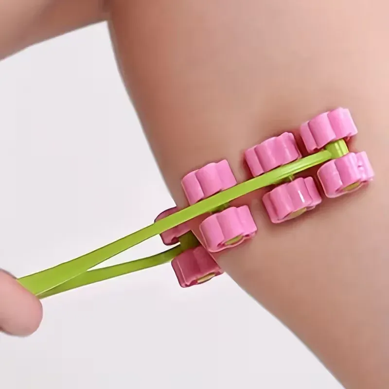 Rouleau de massage facial en détail
