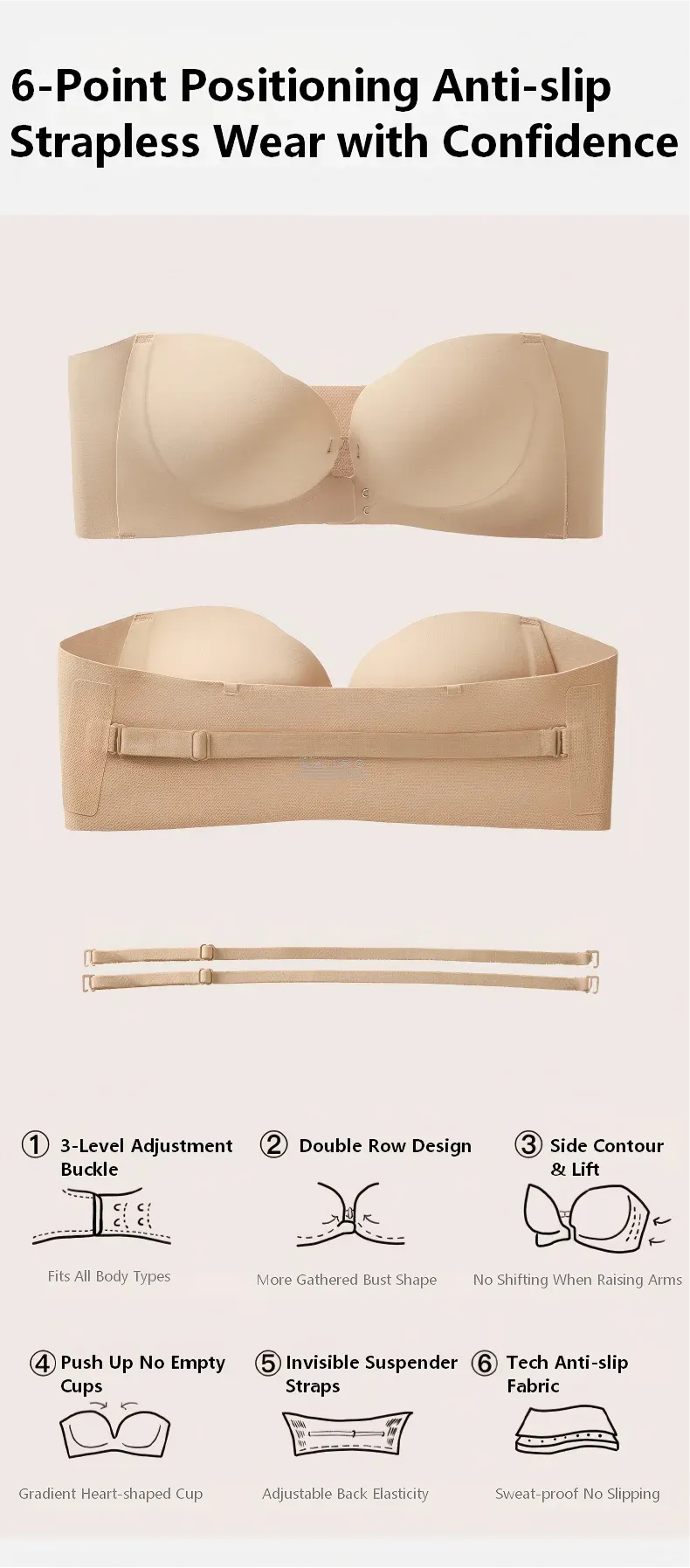 Soutien-gorge sans bretelles, style final