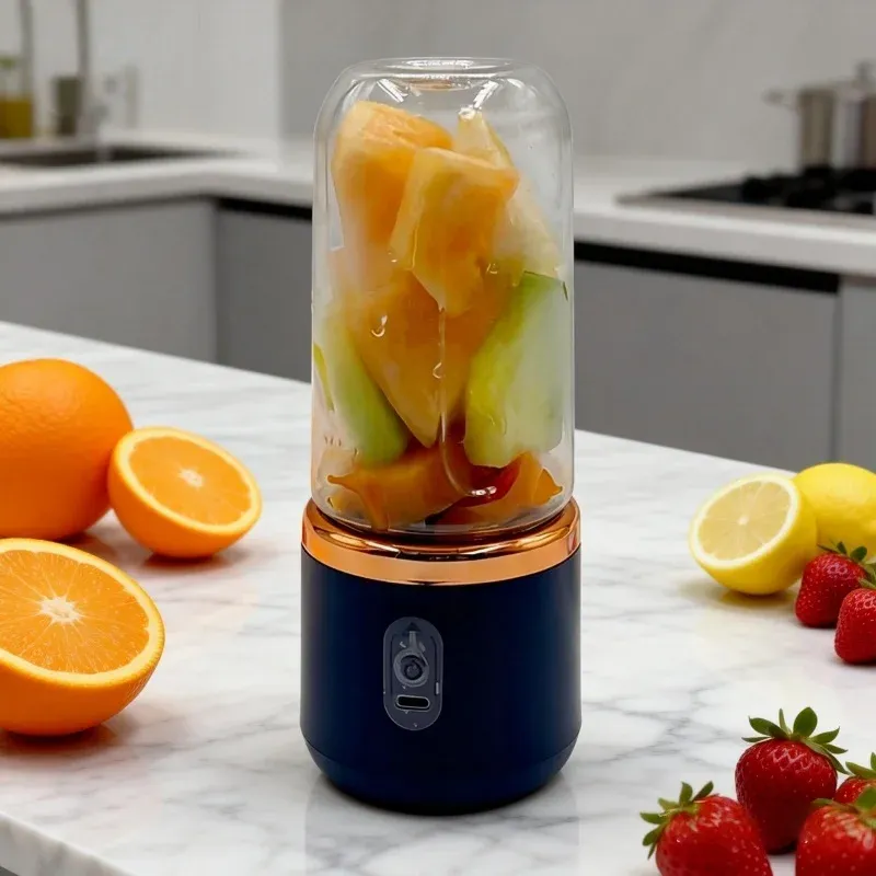 Blender portable double tasse, usage nomade