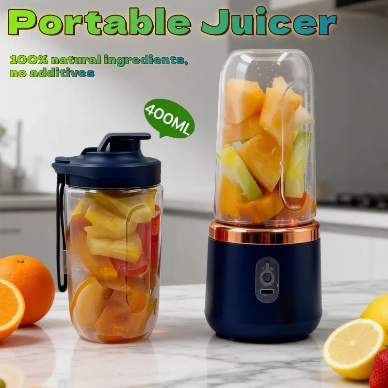 Blender portable double tasse, lifestyle