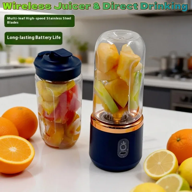 Blender portable double tasse, vue d'ensemble