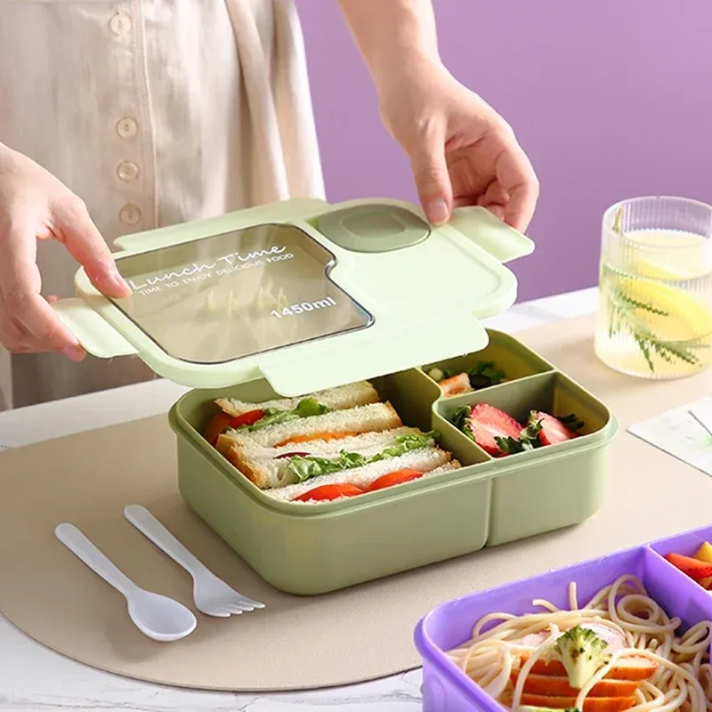 Boîte bento kawaii, illustration