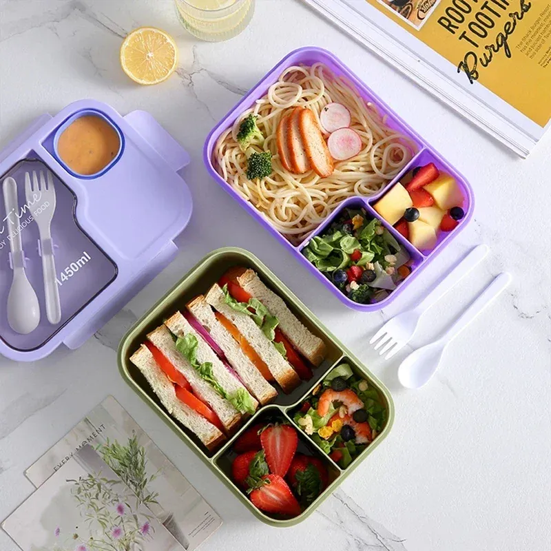 Boîte bento kawaii, couleurs