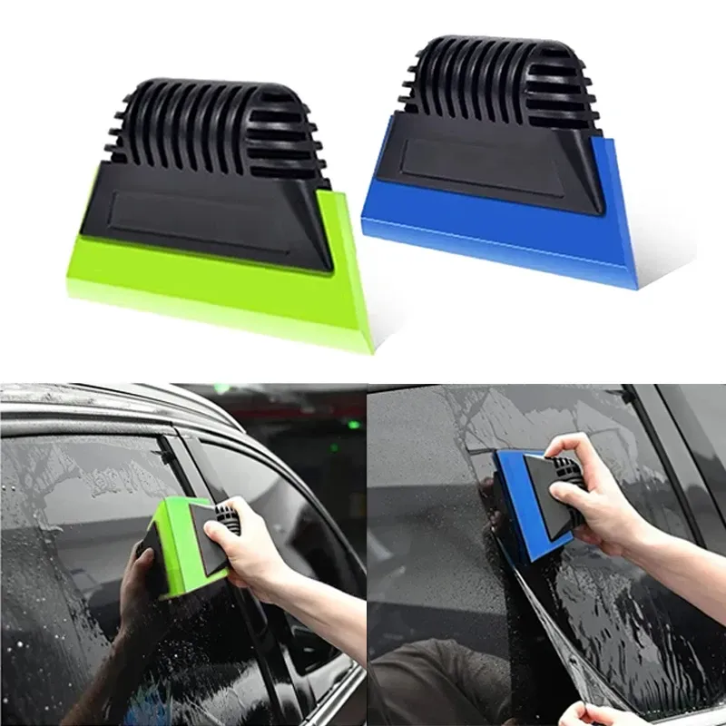 Raclette en silicone pour vitres de voiture, outil de nettoyage pour pare-brise et miroirs - Image 1