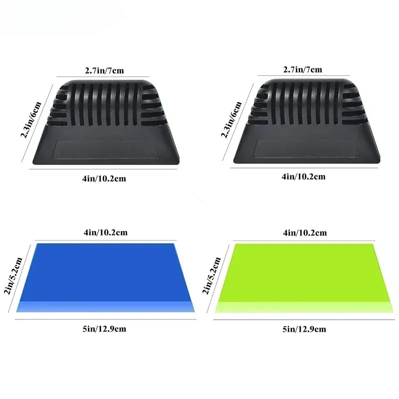 Raclette en silicone pour vitres de voiture, outil de nettoyage pour pare-brise et miroirs 4