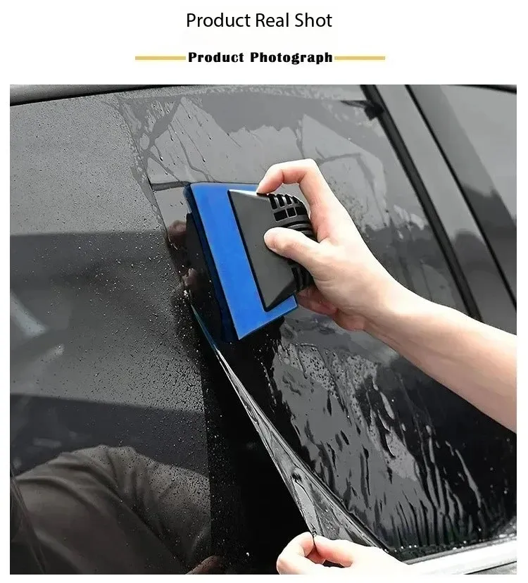 Raclette en silicone pour vitres de voiture, utilisation sur vitre
