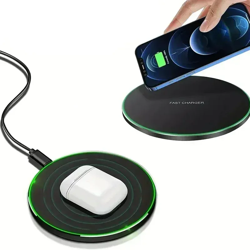 Station de charge sans fil rapide avec support pour iPhone 11 à 16 Pro Max, Samsung et Xiaomi 2