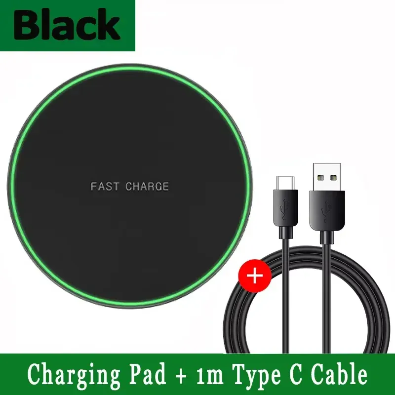 Station de charge sans fil rapide avec support pour iPhone 11 à 16 Pro Max, Samsung et Xiaomi 7