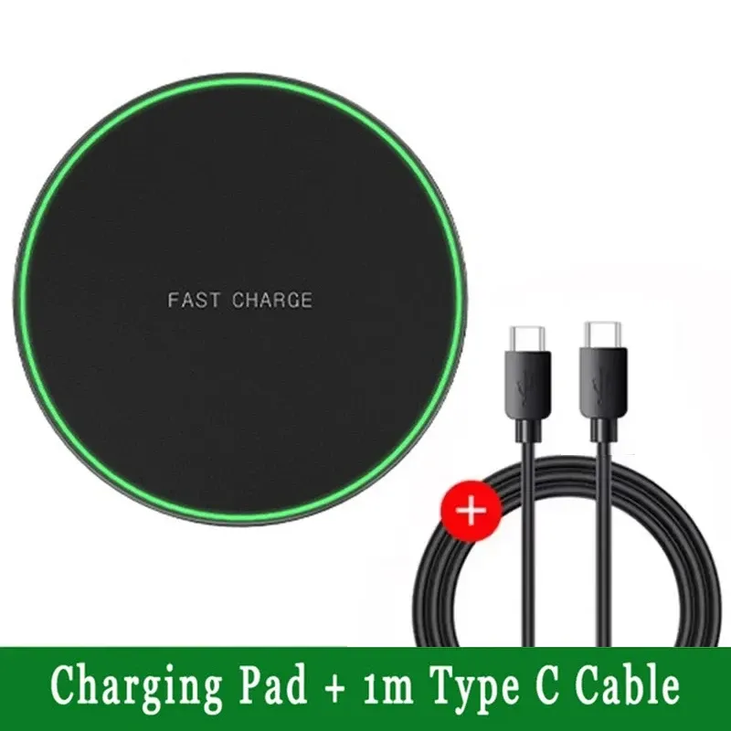 Station de charge sans fil rapide avec support pour iPhone 11 à 16 Pro Max, Samsung et Xiaomi 8