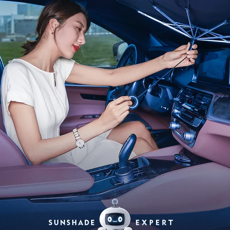 Pare-soleil pliable pour pare-brise de voiture