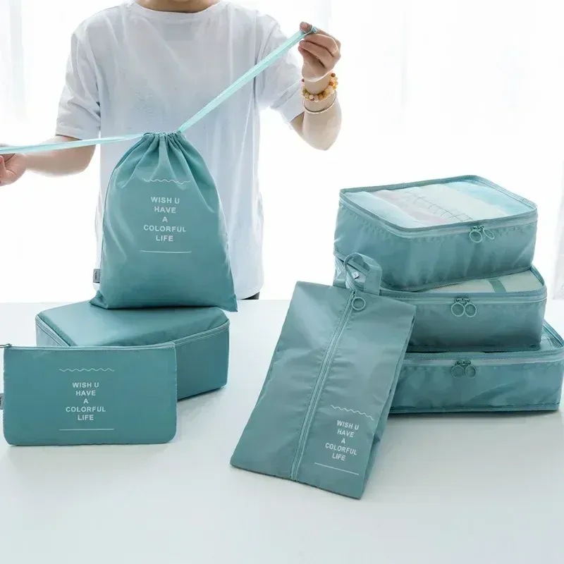Ensemble de 7 Cubes d'Emballage pour Valise et Bagages 3