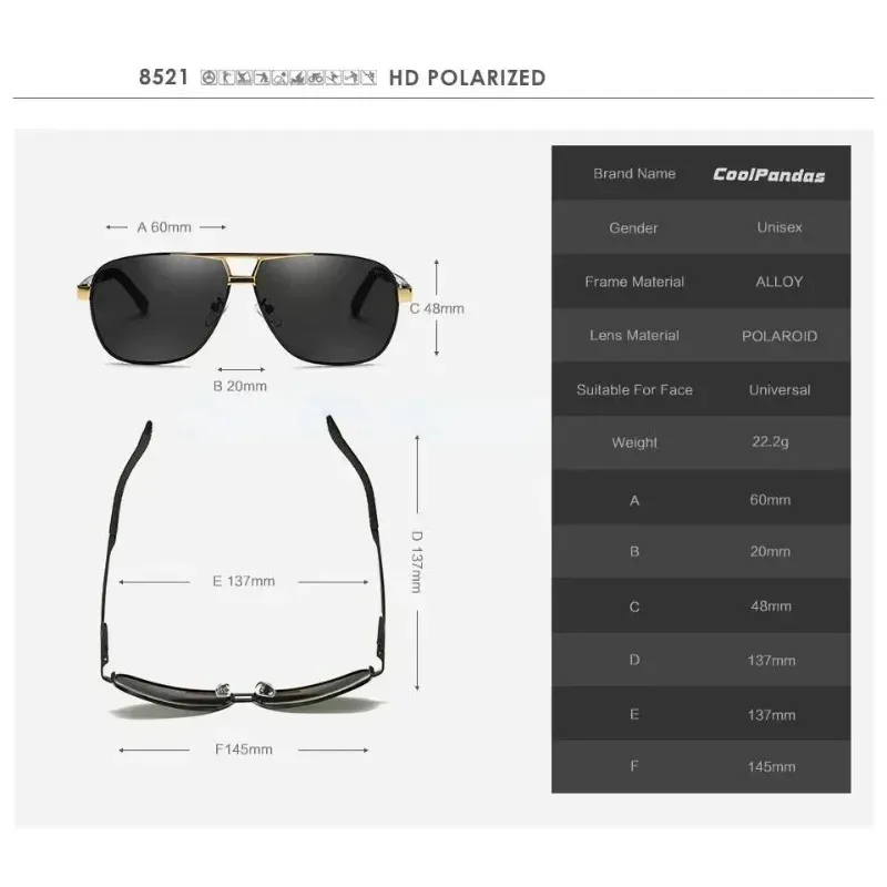 Lunettes de soleil pour la conduite