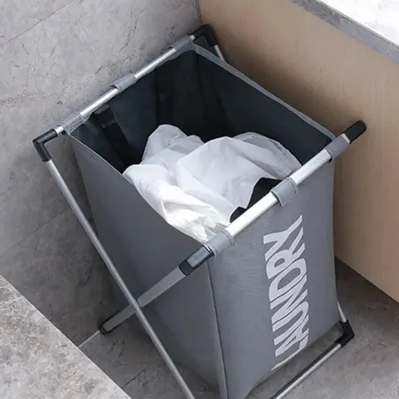 Grand panier à linge pliable et étanche, panier de rangement pour vêtements sales et jouets 2