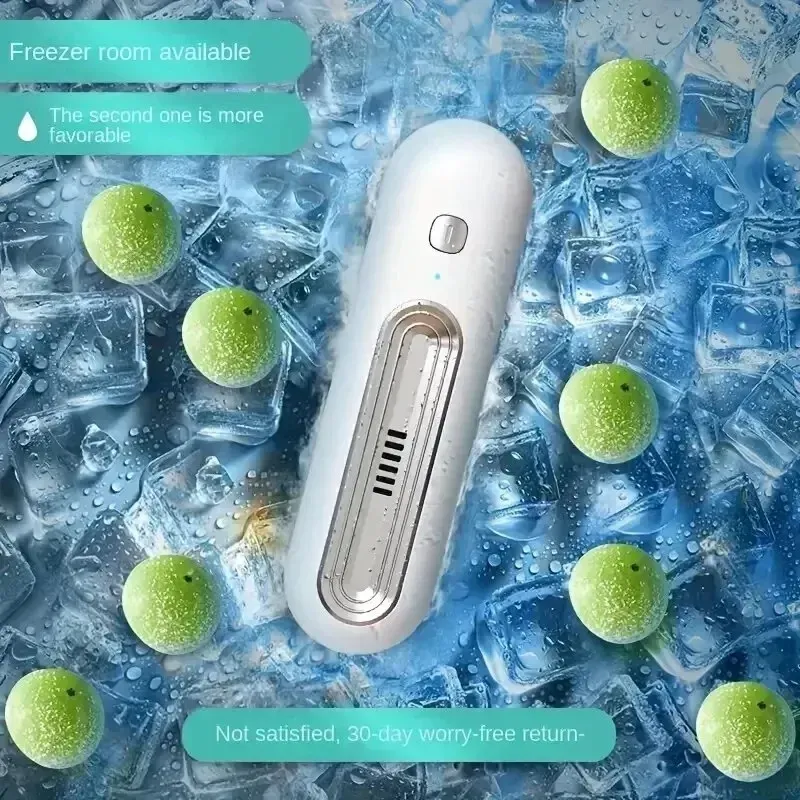 Désodorisant et stérilisateur rechargeable pour mini-réfrigérateur, à générateur d'ozone 4