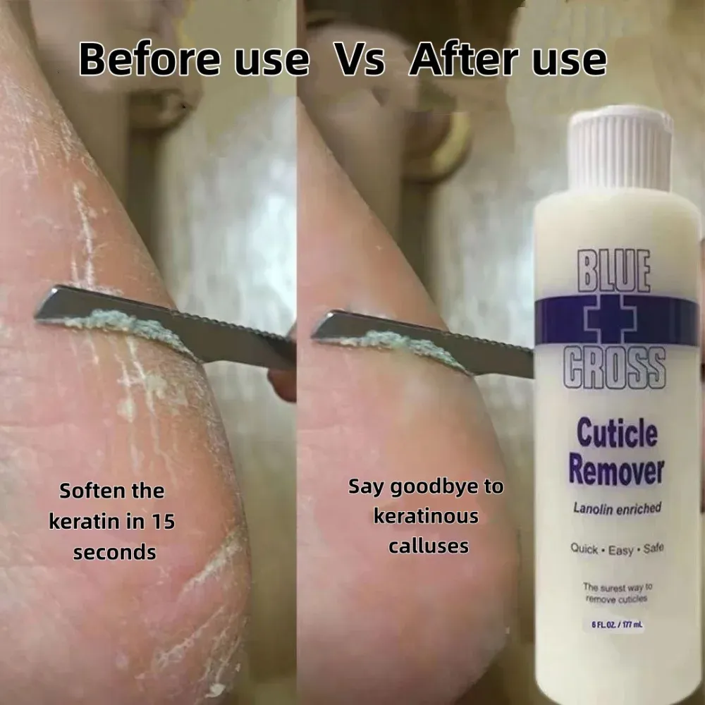Exfoliant pour les pieds, application
