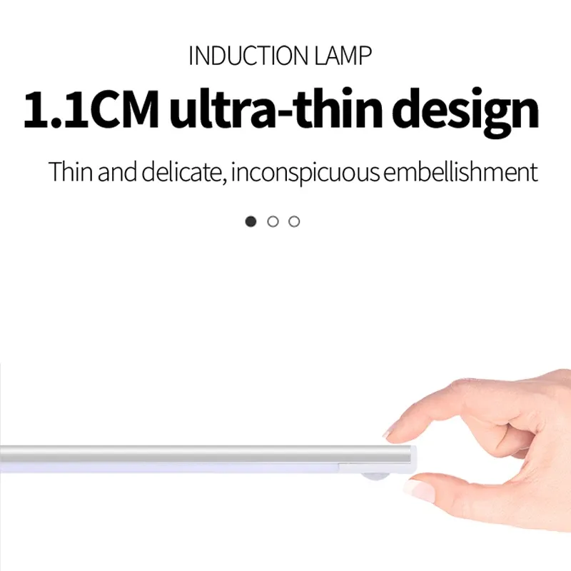 Lampe LED sans fil à capteur de mouvement, vue d'ensemble